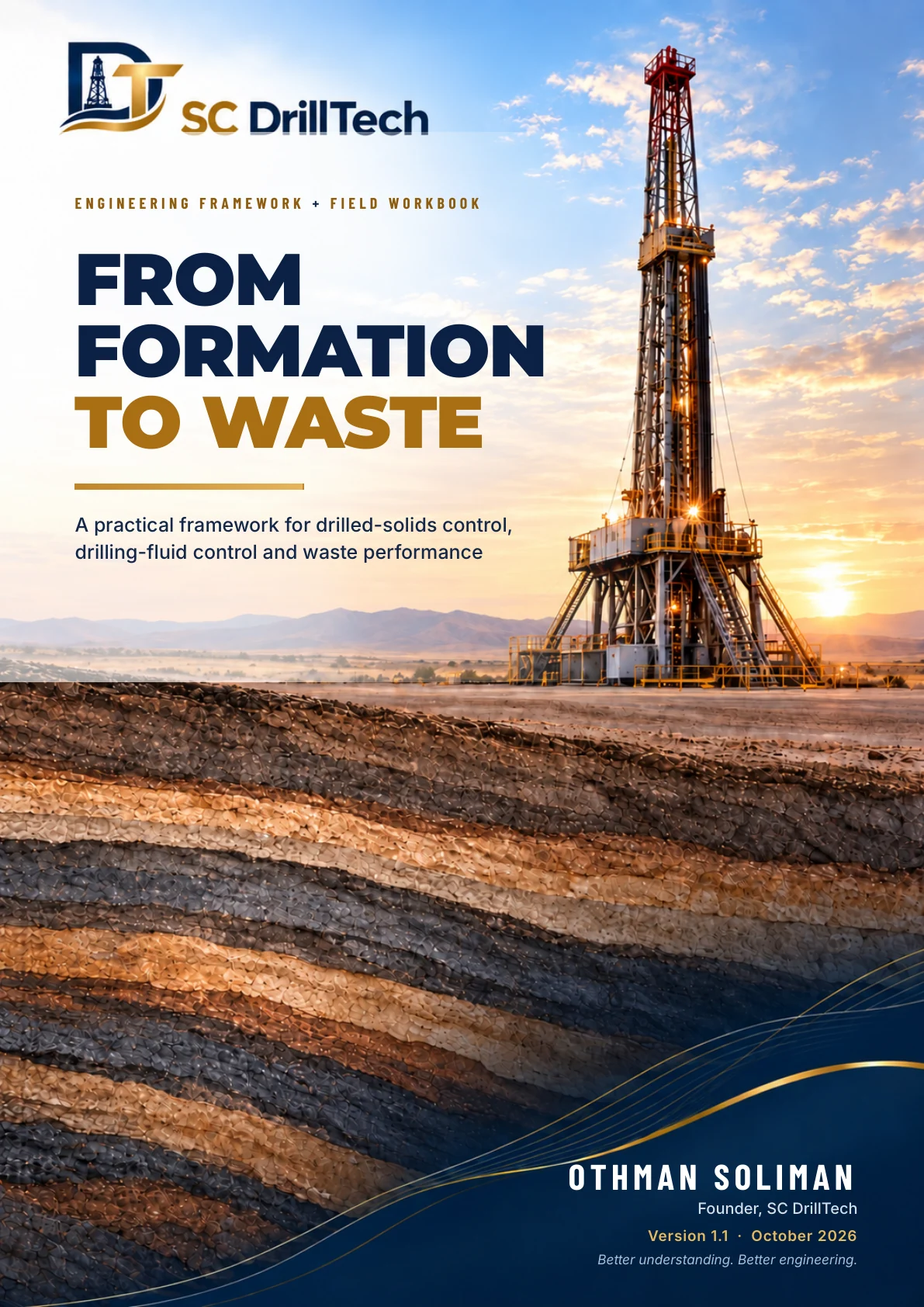 From Formation to Waste, SC DrillTech engineering framework and field workbook, cover