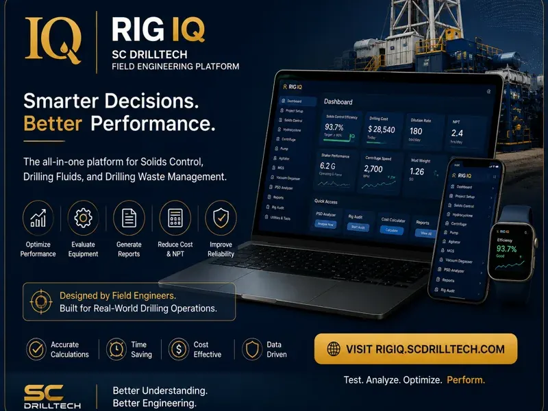 Rig IQ field-engineering platform